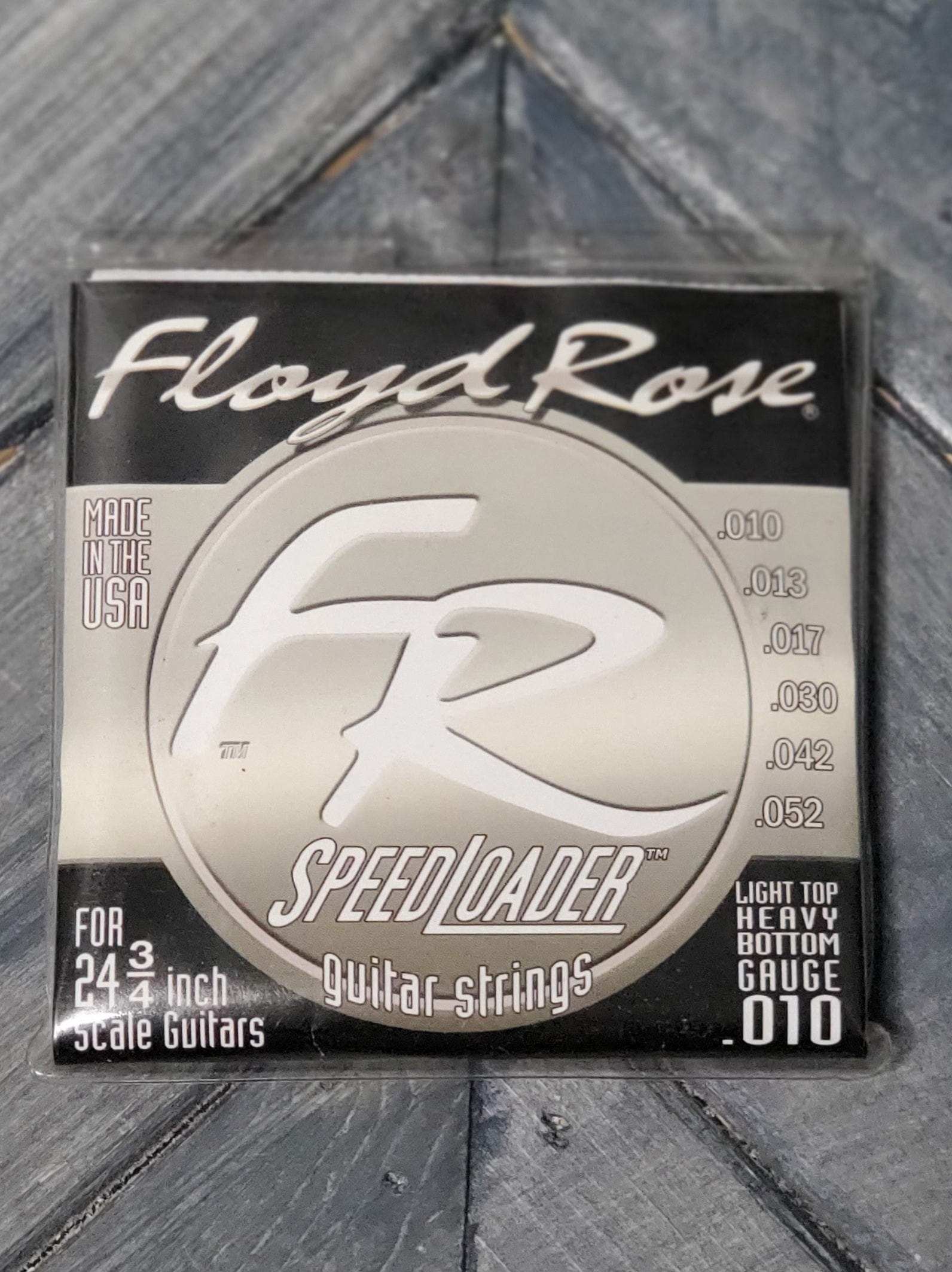 Floyd Rose Strings Floyd Rose Speedloader Light Top Heavy Bottom Electric Guitar Strings - .010-.052