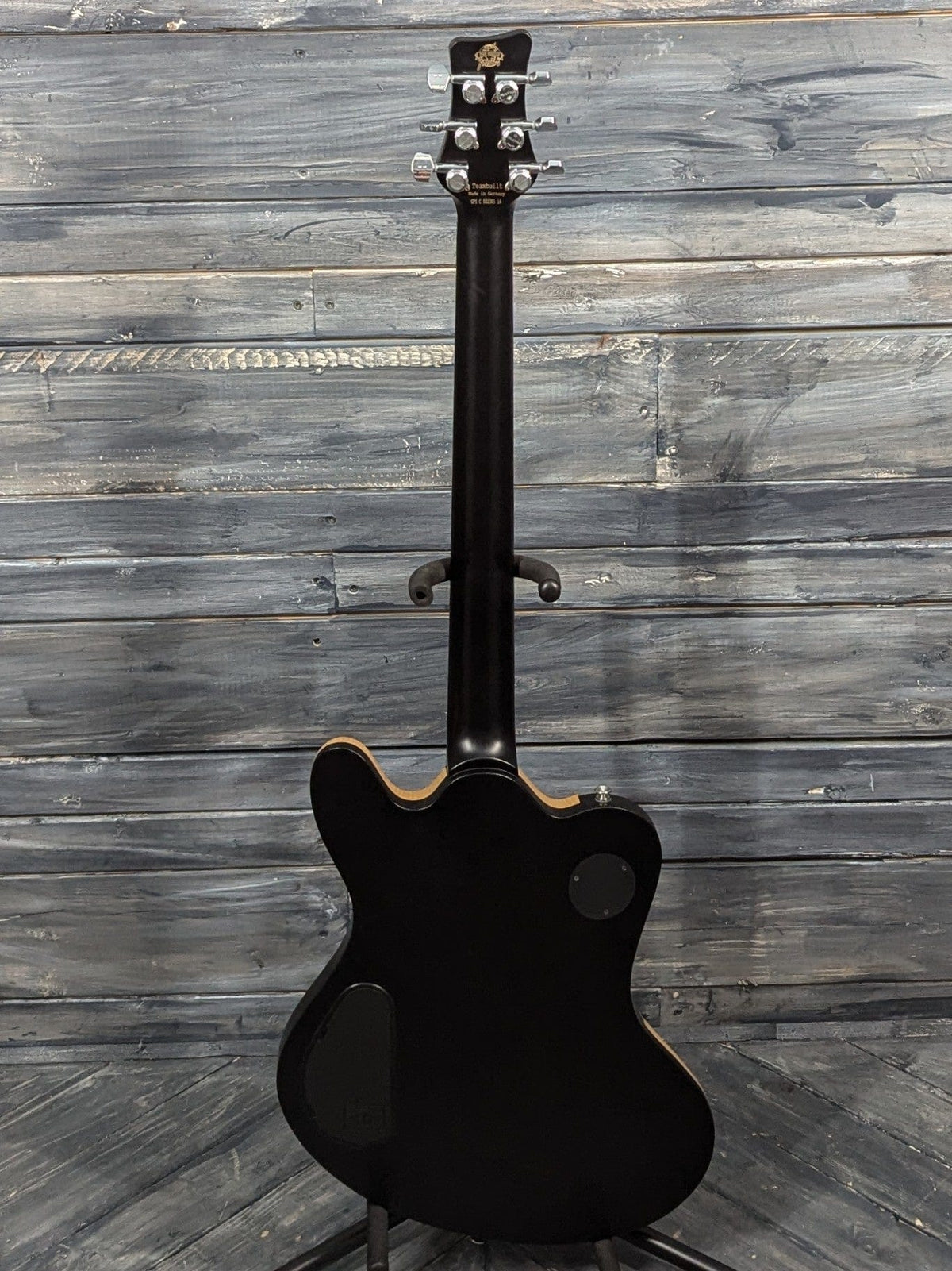 Used Framus full view of the back of the guitar