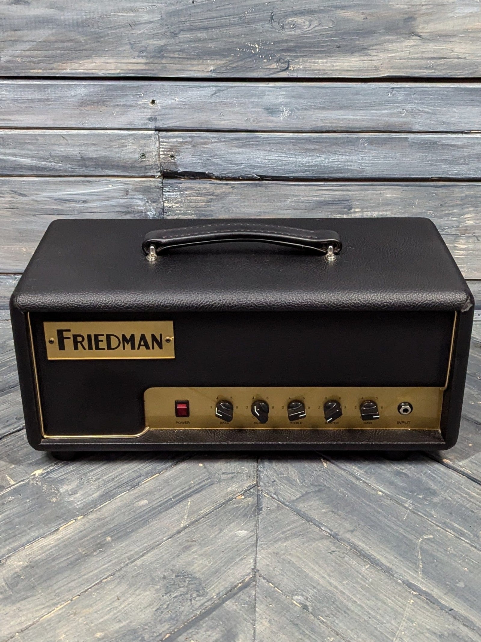 Used Friedman PT-20 front of the amp