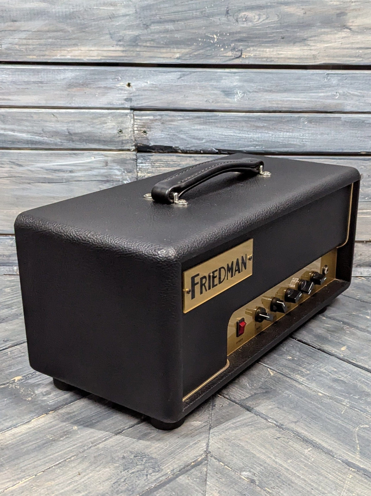 Used Friedman PT-20 left side of the amp