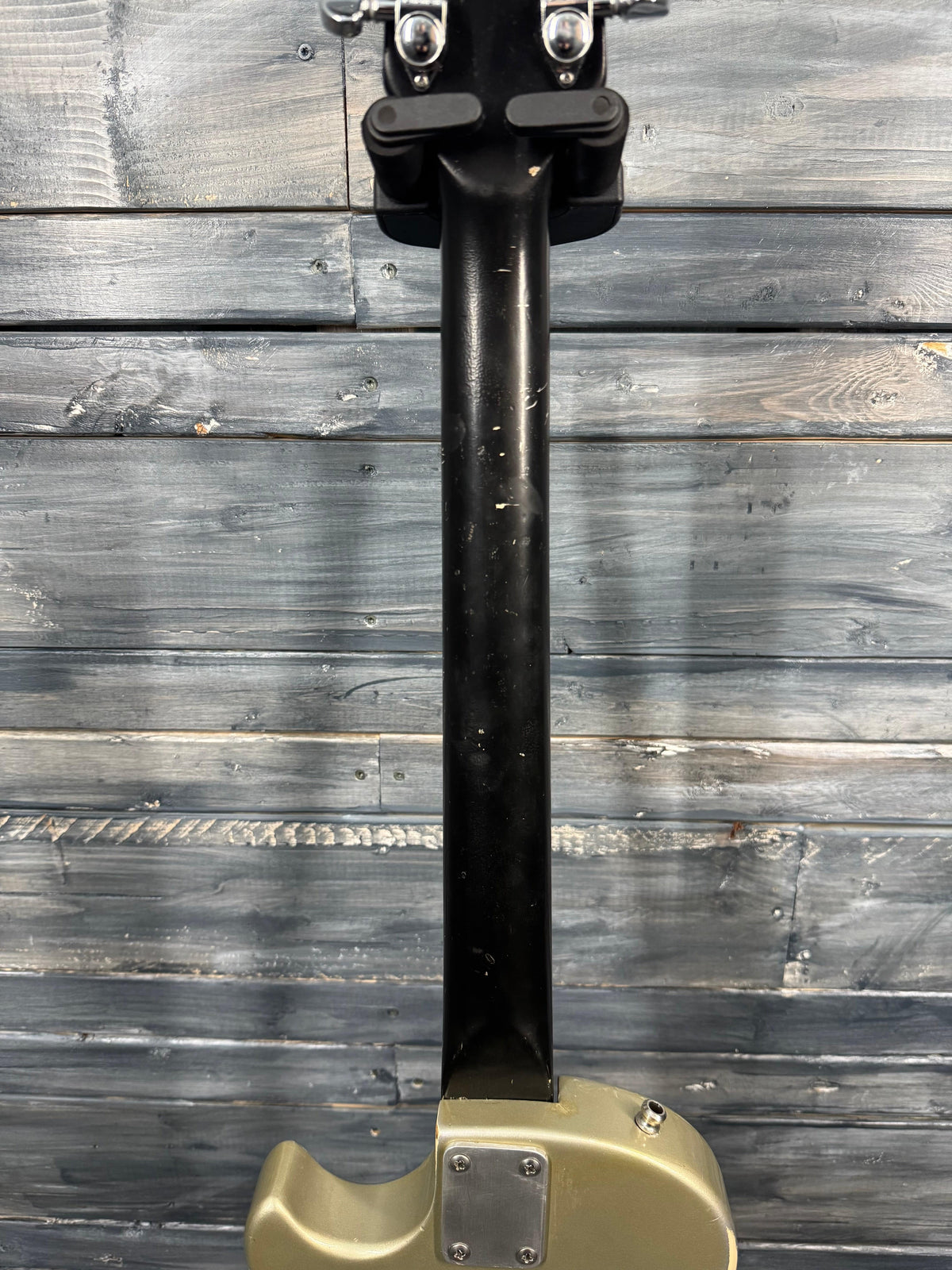 This is a picture of the back of the guitar.