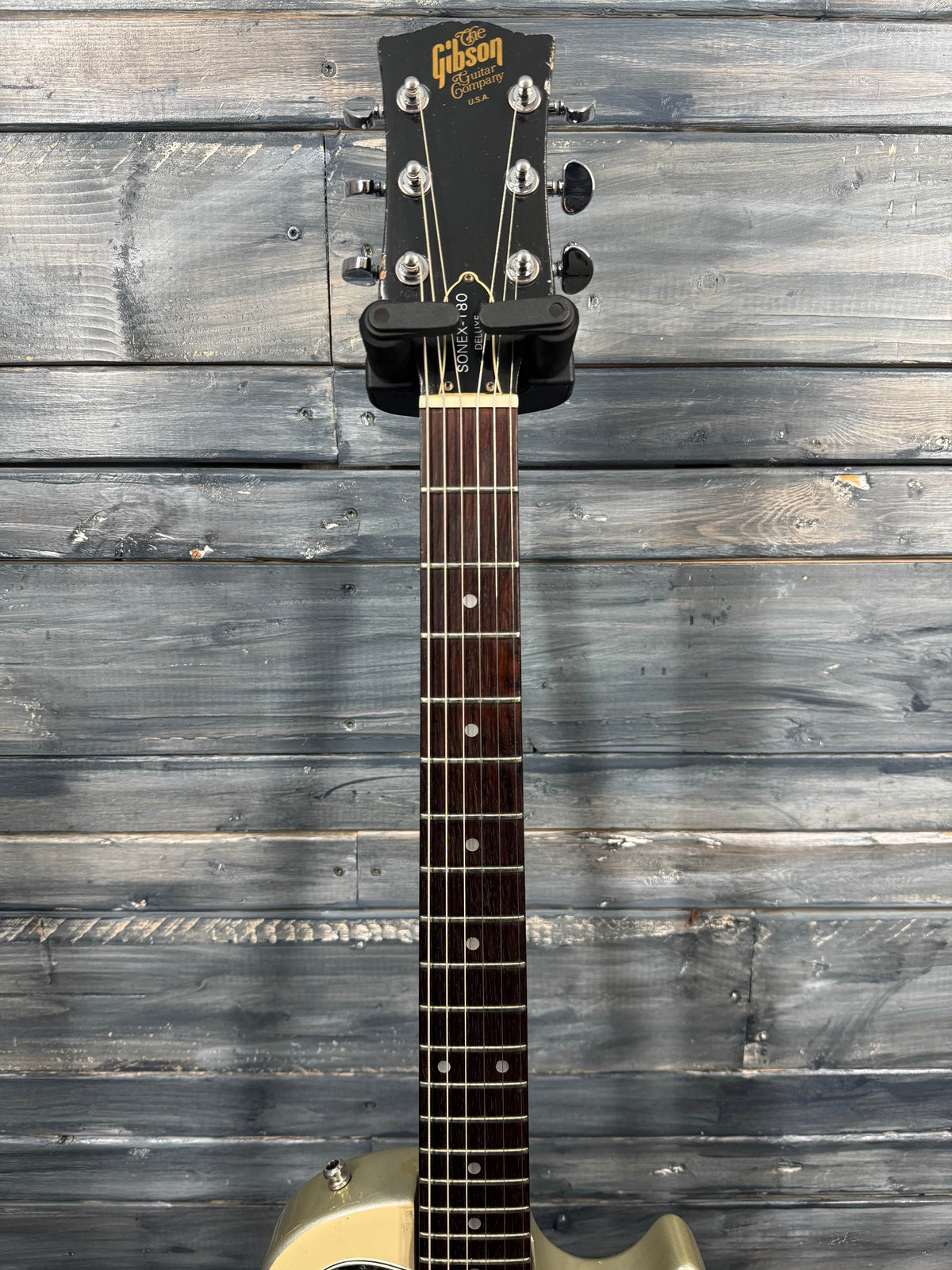 This is a picture of the front of the guitar.