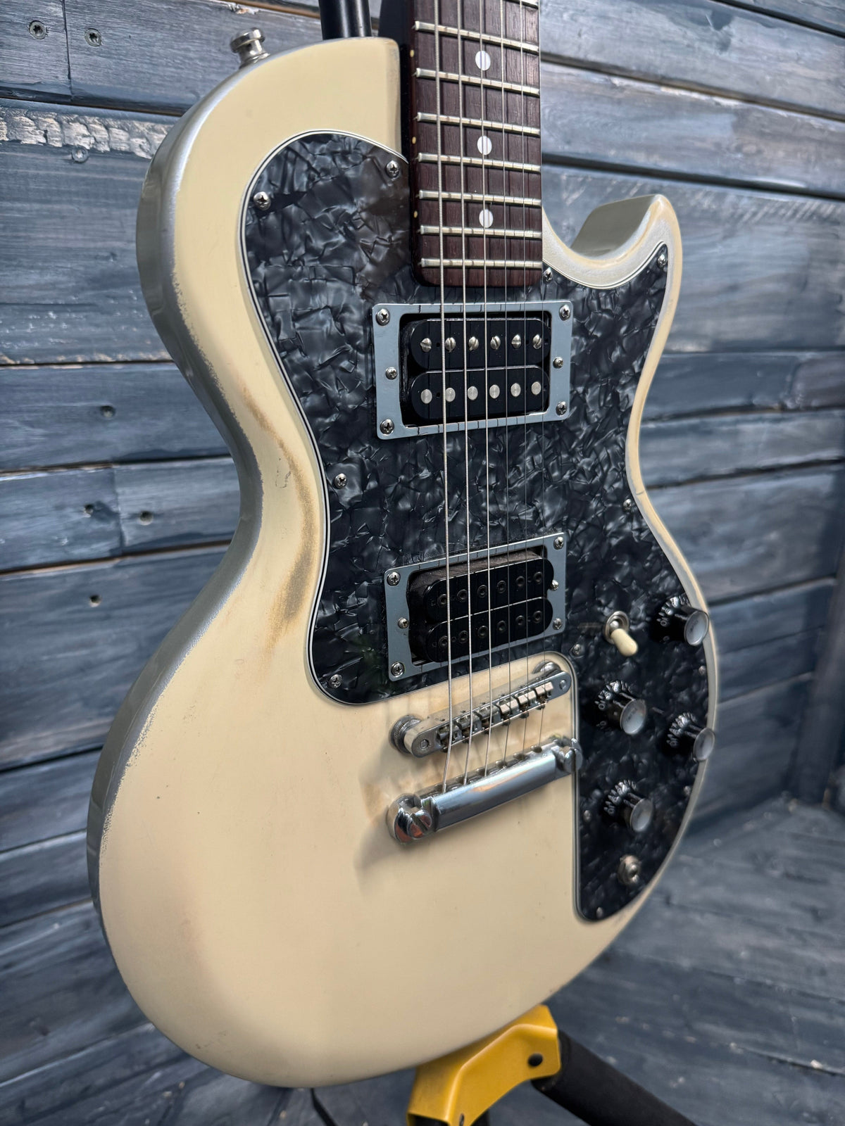 This is a picture of the front of the guitar.