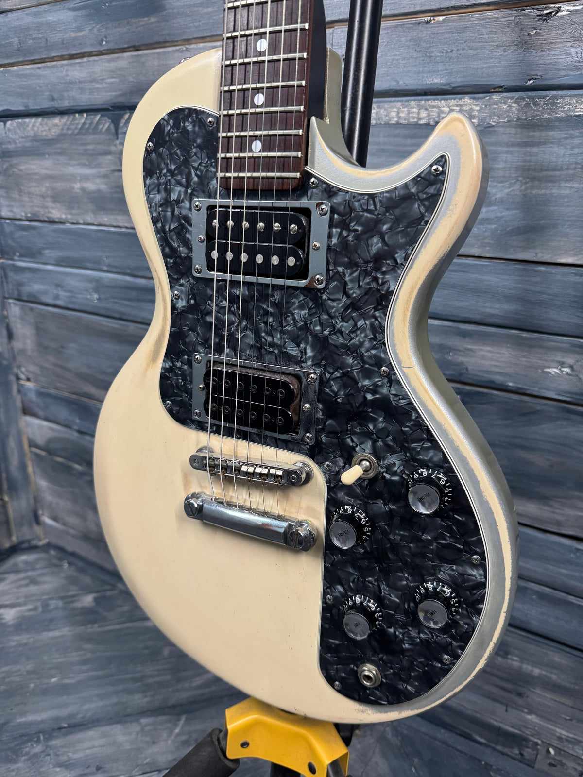 This is a picture of the front of the guitar.