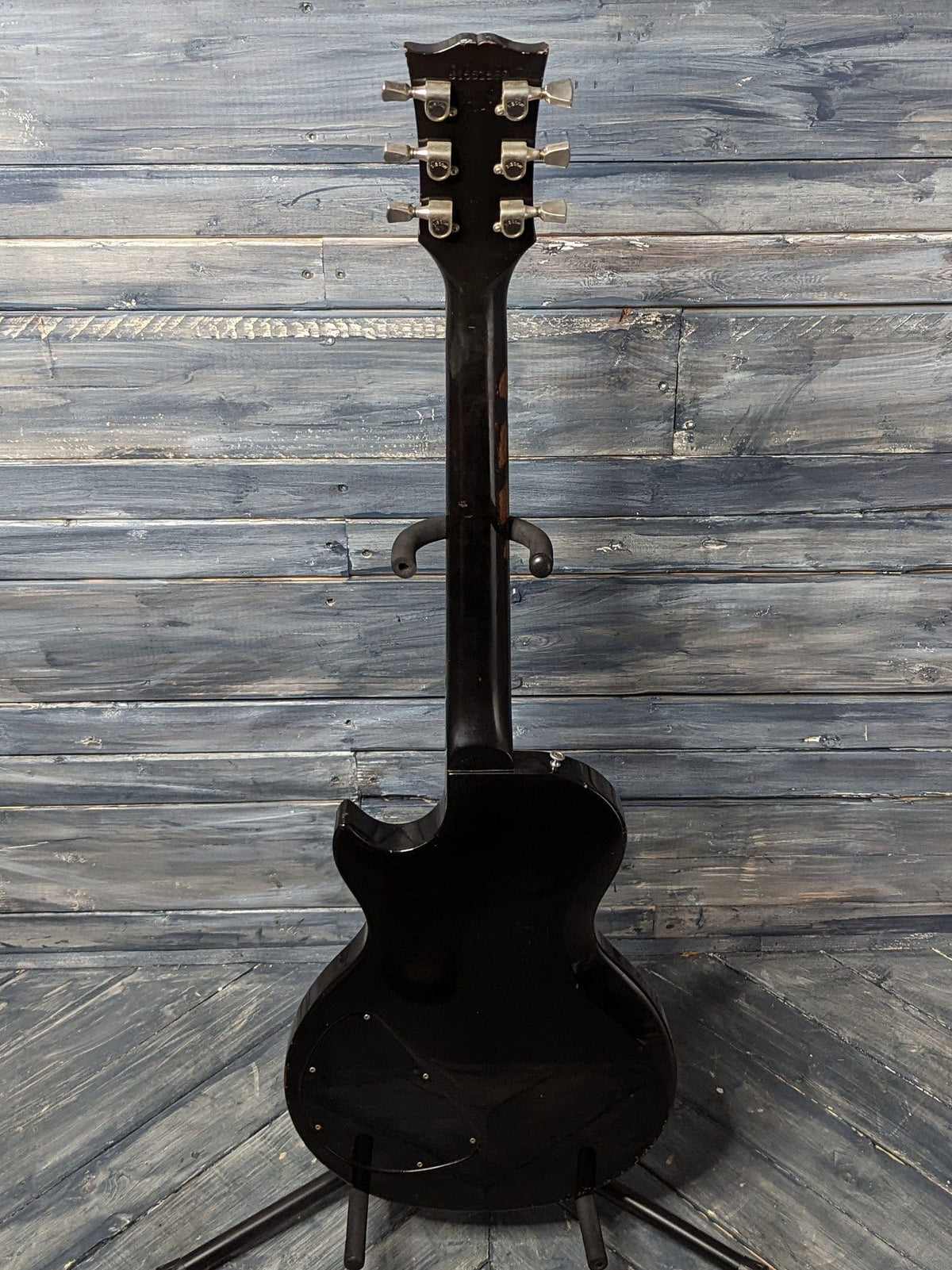 Used Gibson Les Paul Firebrand full view of back of the guitar