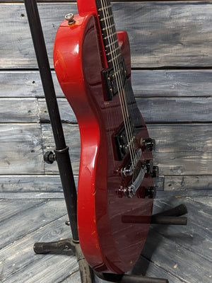 Used Gibson Invader bass side view of the body