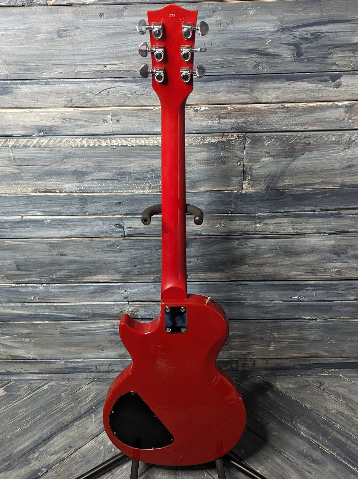 Used Gibson Invader full view of the back of the guitar