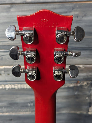 Used Gibson Invader back of the headstock