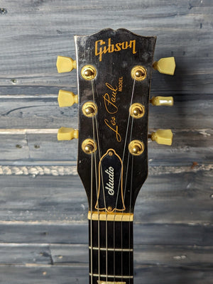 Used Gibson Les Paul Studio front of the headstock