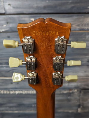 Used Gibson 2004 ES-333 back of headstock