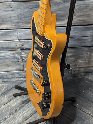 Used Gibson S-1 treble side view of the body