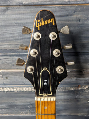 Used Gibson S-1 front of the headstock