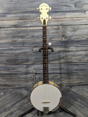 Gold Tone Left Handed CC-100/L full view of the banjo