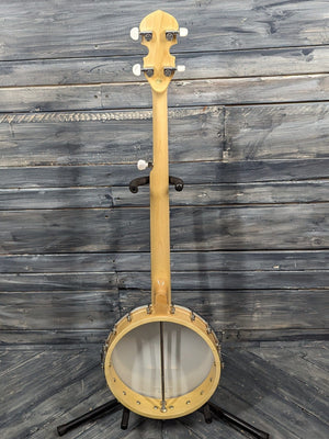 Gold Tone Left Handed CC-100/L full view of the back of the banjo