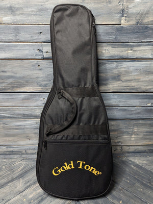 GoldTone Mandolin Gold Tone Left Handed GME-4 Electric 4 String Mandolin with Gold Tone Gig Bag