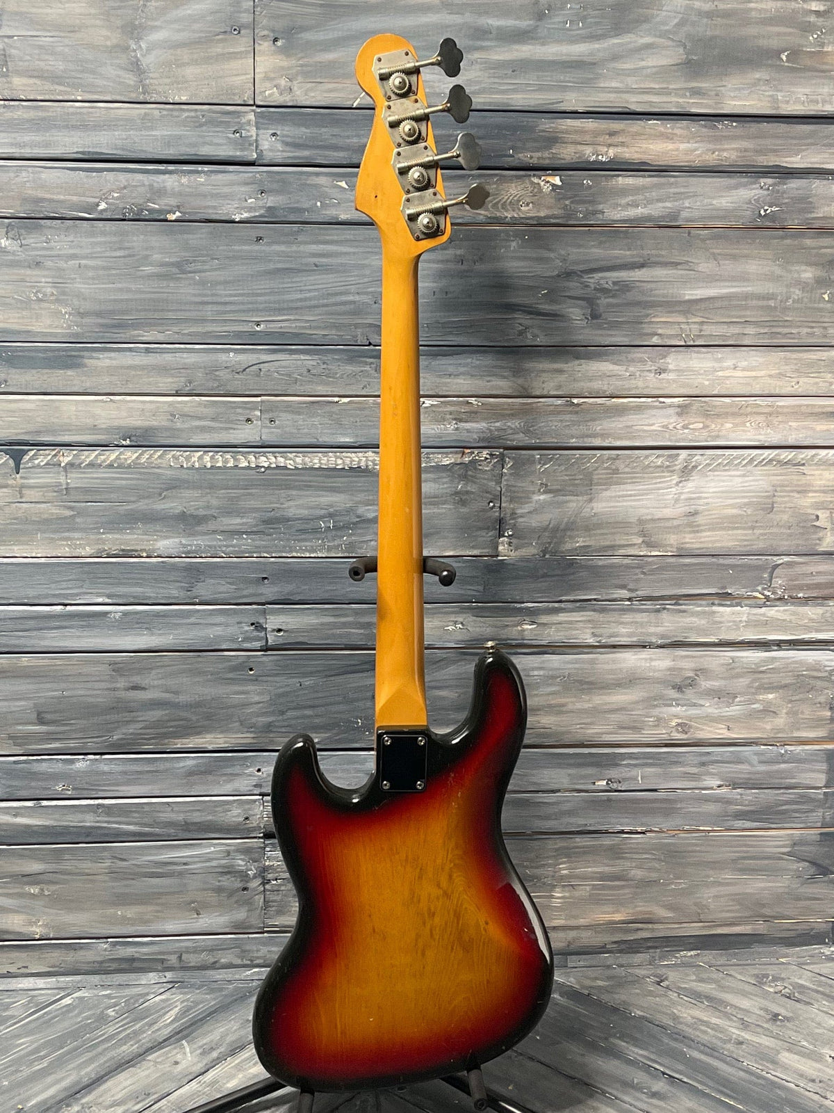 Used Greco JB 800 full view of the back of the bass