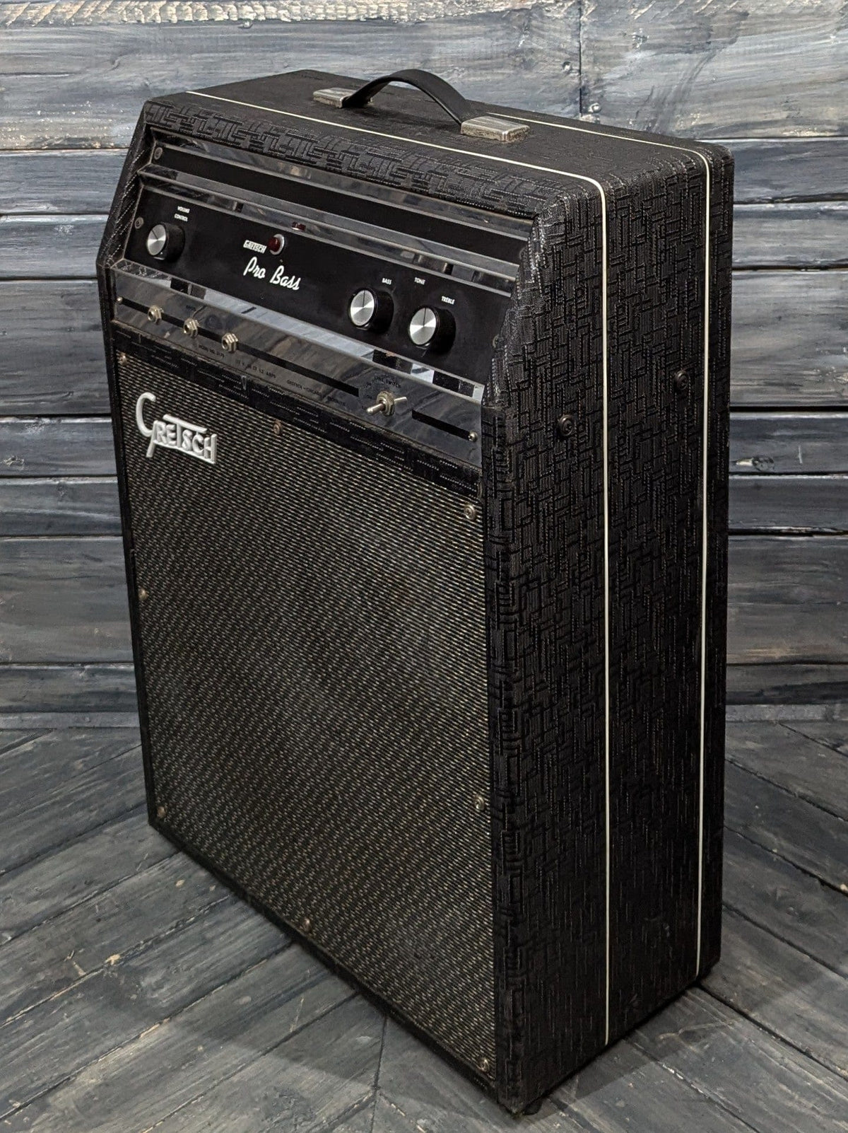 Gretsch Amp Used Gretsch 1960's Pro Bass 6170 Electric Guitar Combo Amp