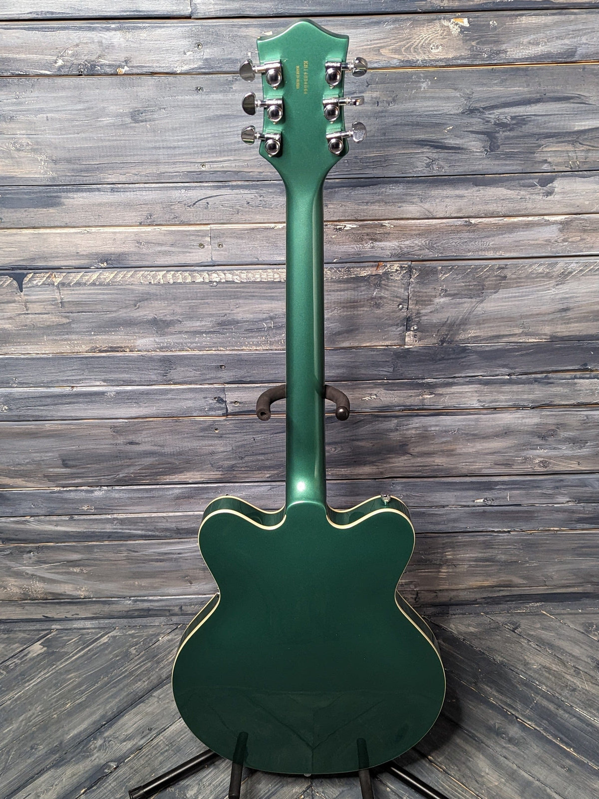 Used Gretsch G5622T-CB full view of back of guitar