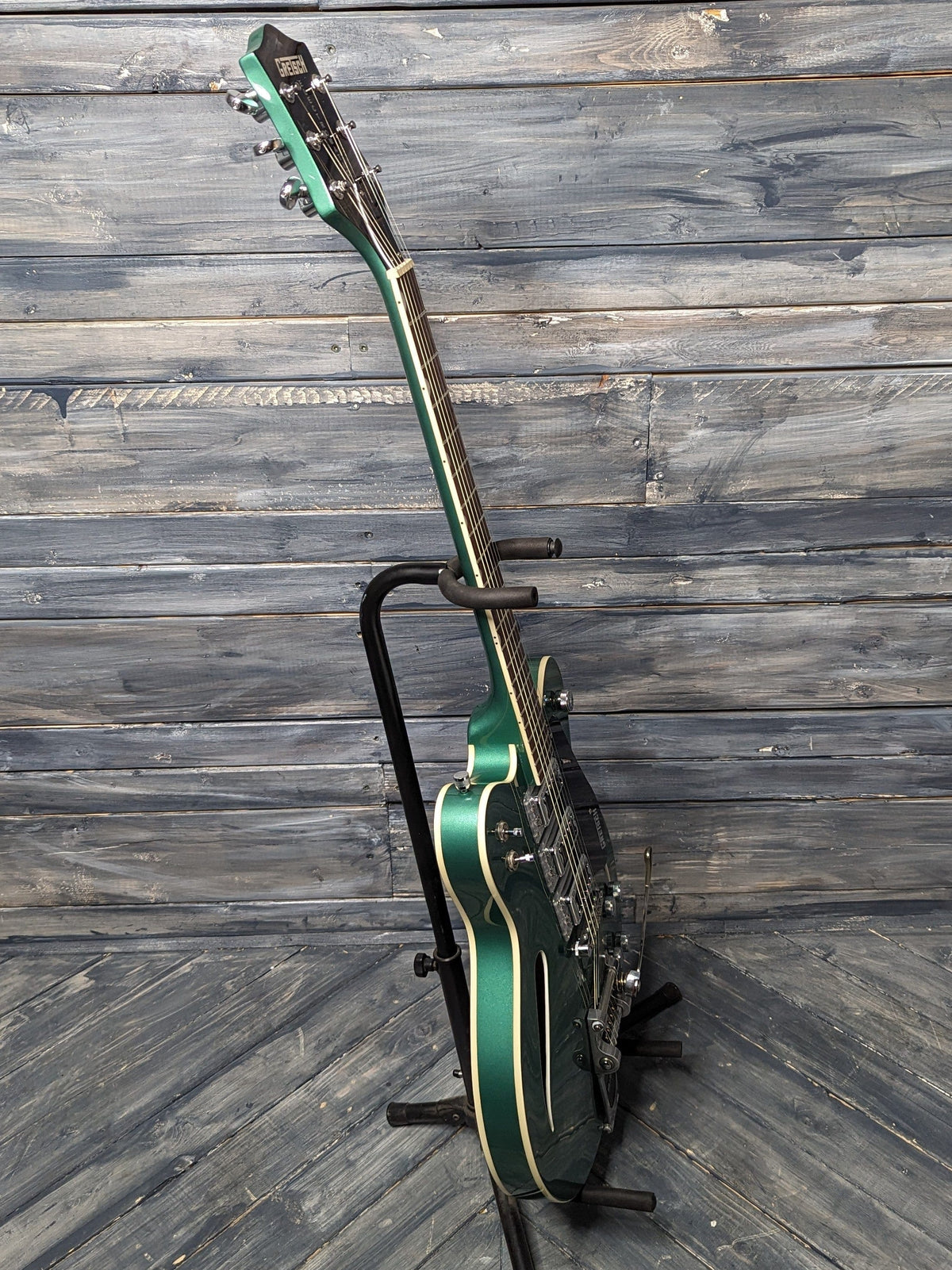 Used Gretsch G5622T-CB full view of bass side