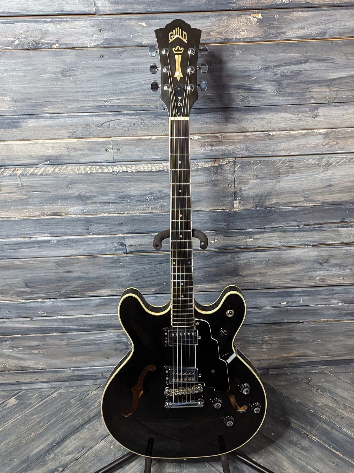 Used Guild Starfire IV full view of the guitar