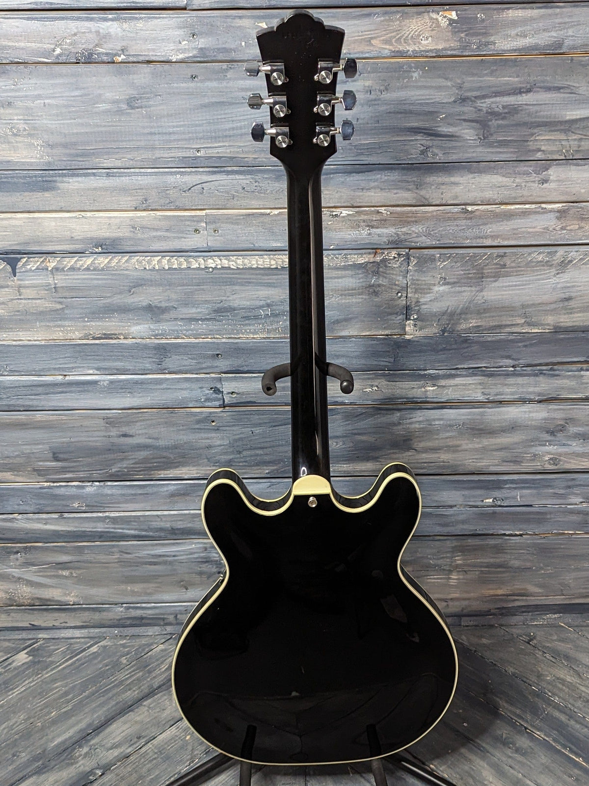 Used Guild Starfire IV full view of the back of the guitar