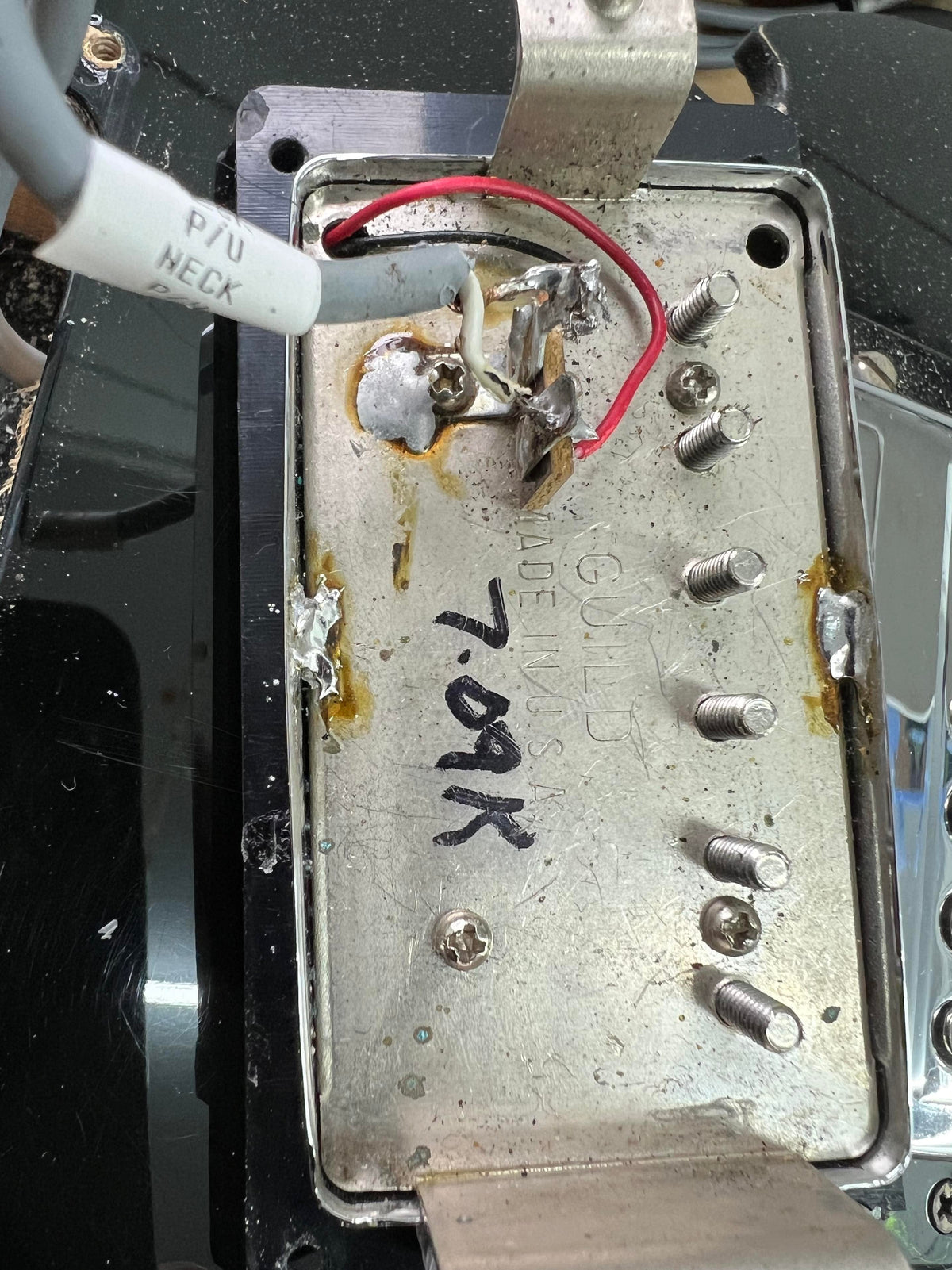 Used Guild Starfire IV back of the neck pickup