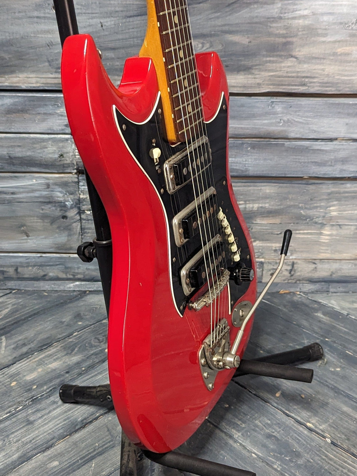 Hagstrom Electric Guitar Used 1960s Hagstrom III Electric Guitar with Gig Bag