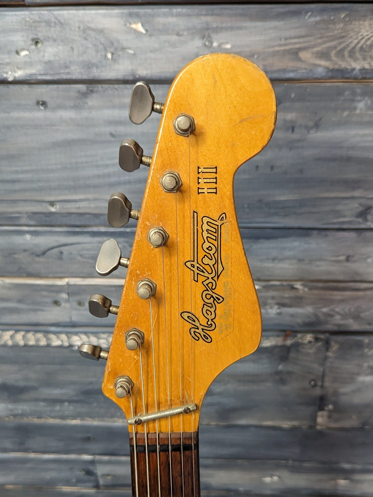 Hagstrom Electric Guitar Used 1960s Hagstrom III Electric Guitar with Gig Bag