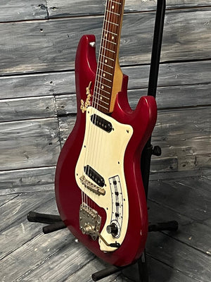 Hagstrom Electric Guitar Used 1961 Hagstrom II Electric Guitar with Case- Red