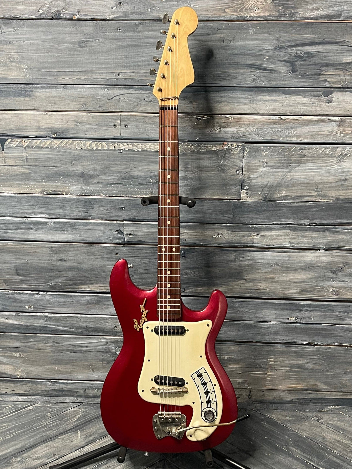 Hagstrom Electric Guitar Used 1961 Hagstrom II Electric Guitar with Case- Red