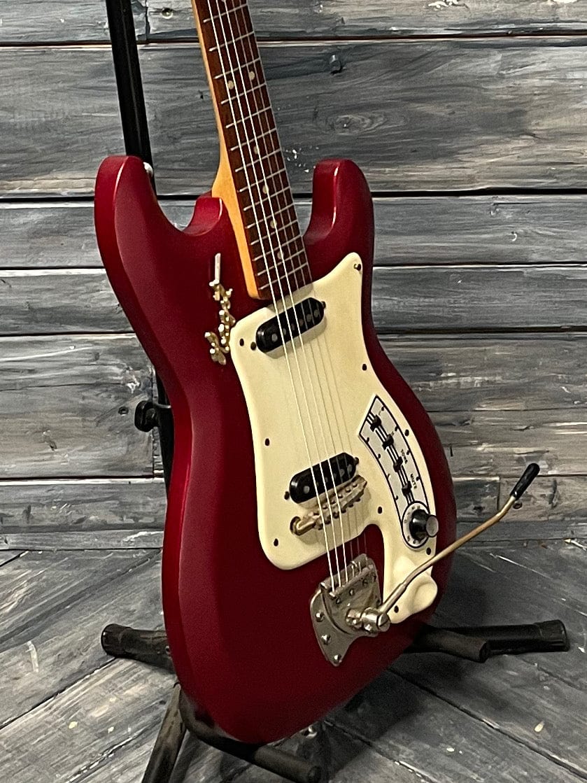Hagstrom Electric Guitar Used 1961 Hagstrom II Electric Guitar with Case- Red