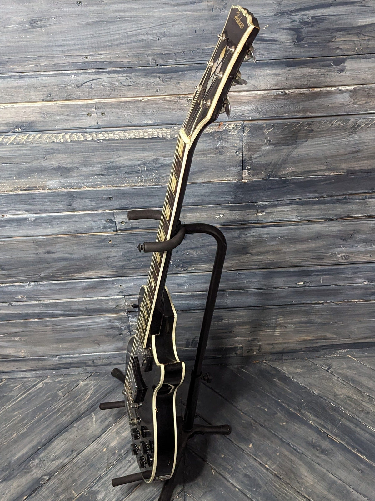 Used Hohner full treble side view of the guitar