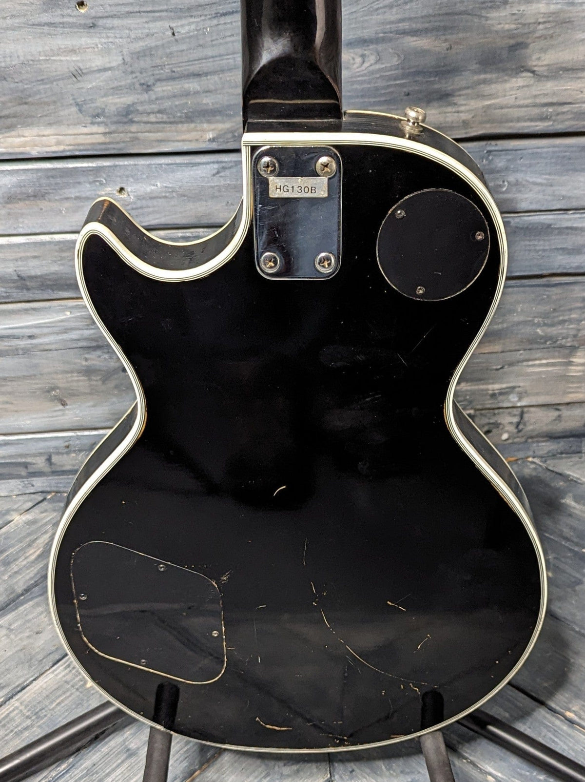 Used Hohner close up of the back of the body