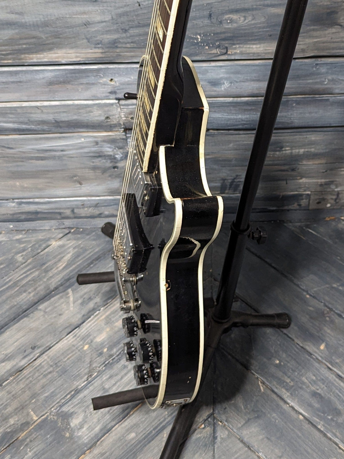 Used Hohner treble side view of the body