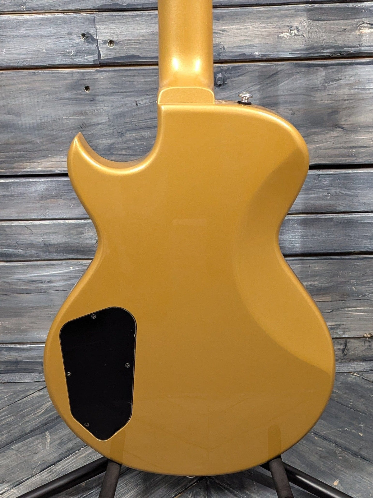 Used Ibanez ART100 close up of the back of the body