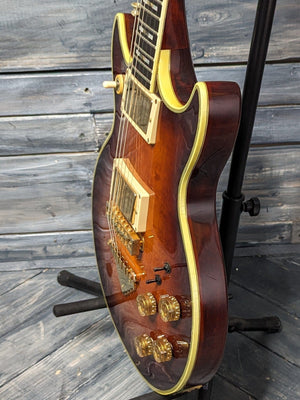 Used Ibanez Artist treble side view of the body