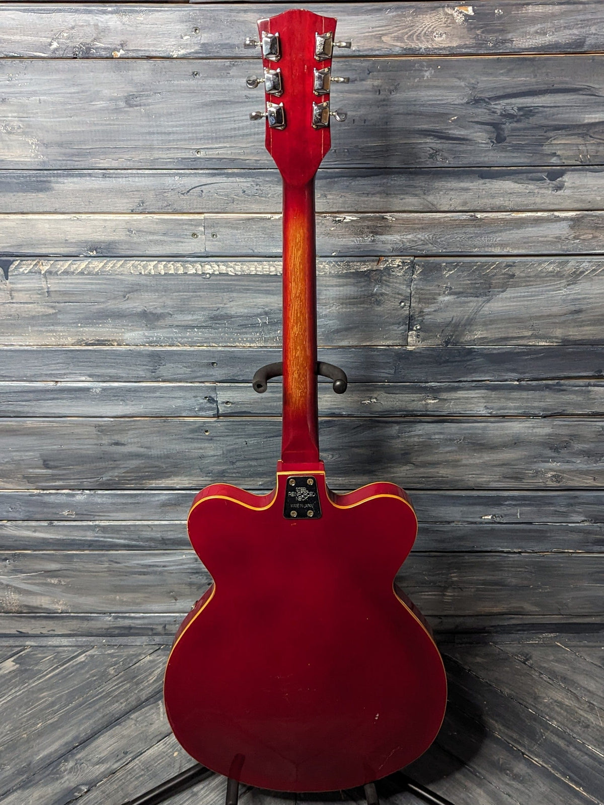 Used Werco full view of the back of the guitar