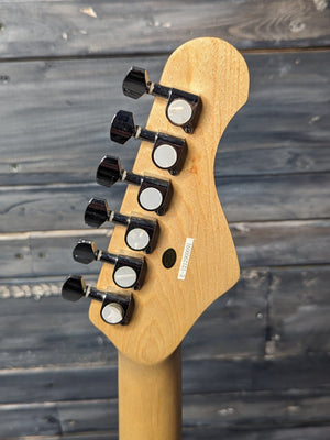 Indiana Left Handed IE1-L back of headstock