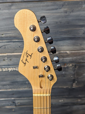 Indiana Left Handed IE1-L front of headstock