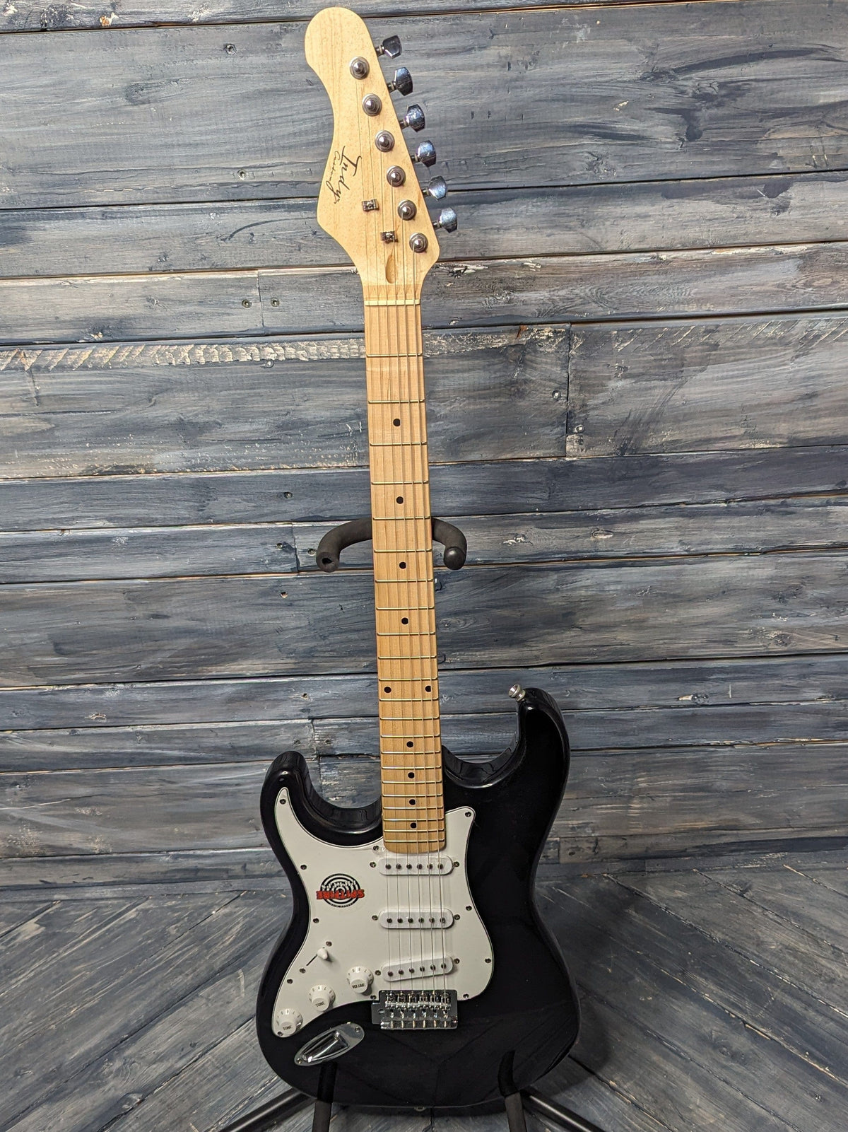 Indiana Left Handed IE1-L full view of guitar