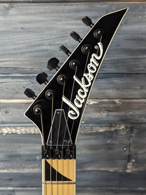 Used Jackson JS32Q front of the headstock