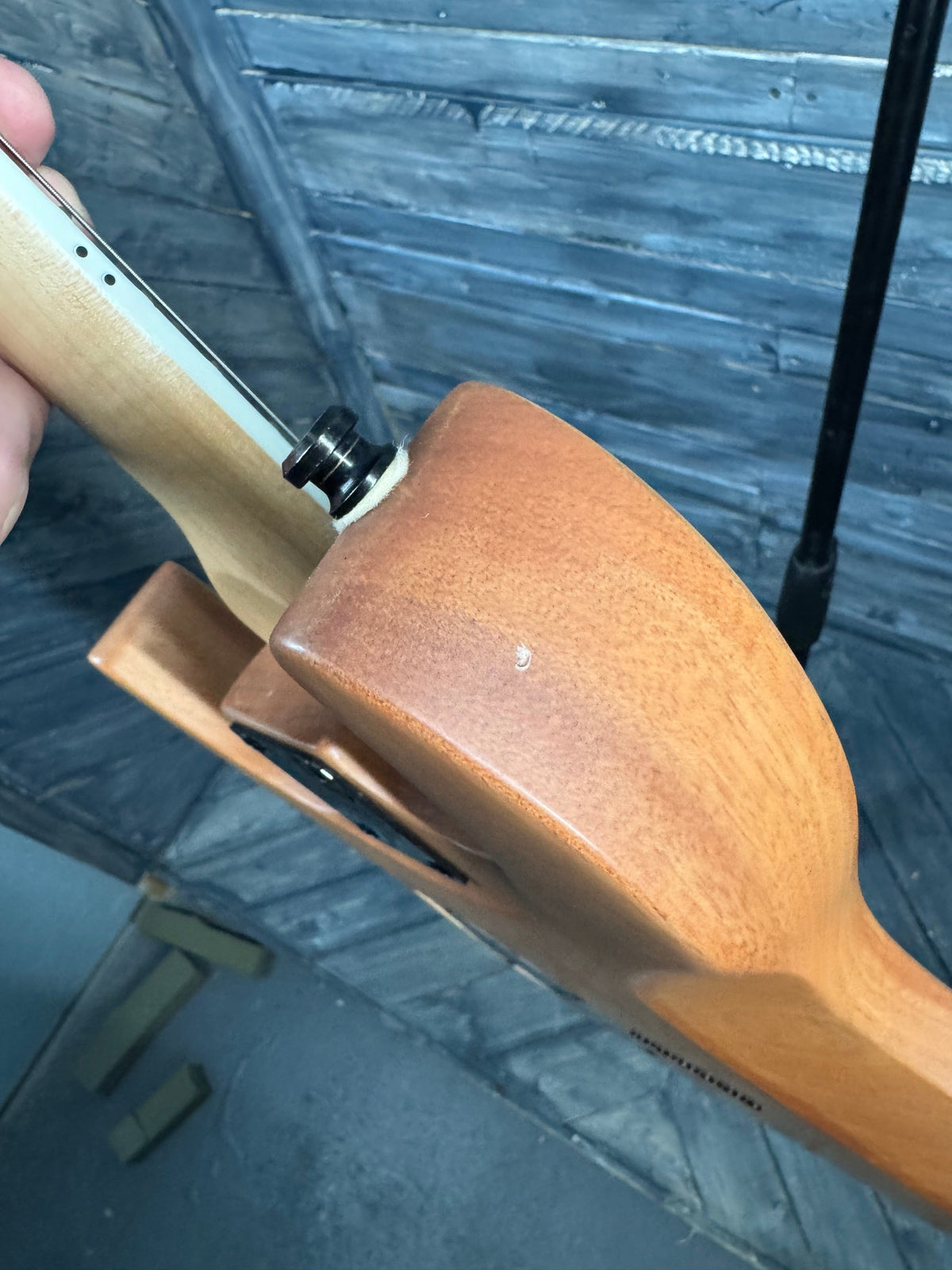 This is photo of the front of the guitar.