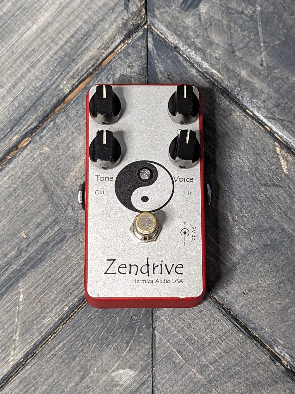 Used LovePedal Zendrive top of the pedal