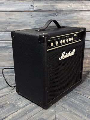 Used Marshall MB Series B15 left side of the amp