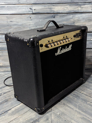 Used Marshall MG30FX left side of the amp