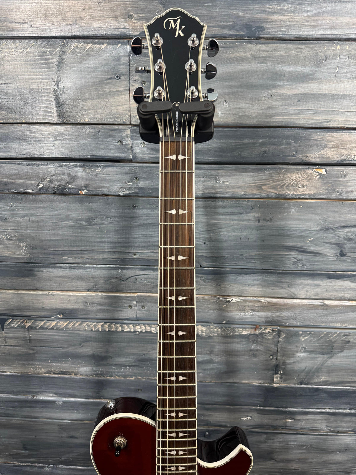 This is a photo of the front of the guitar.