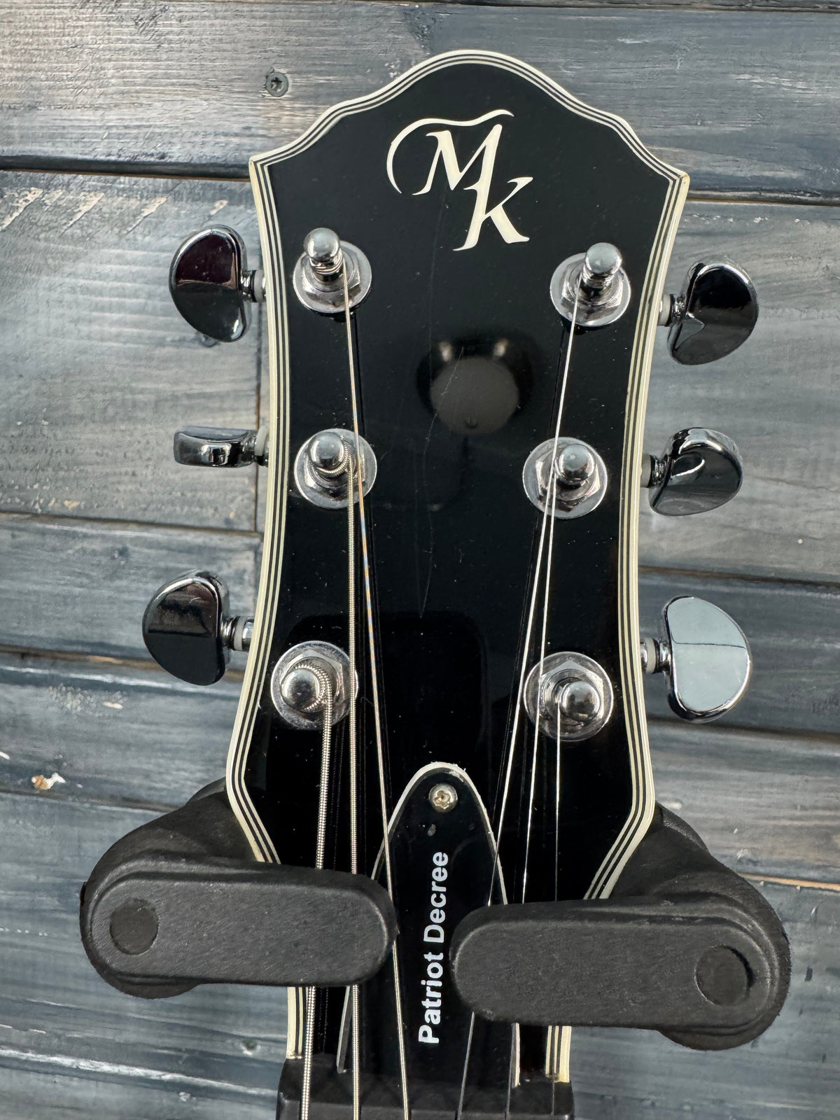 This is a photo of the front of the guitar.