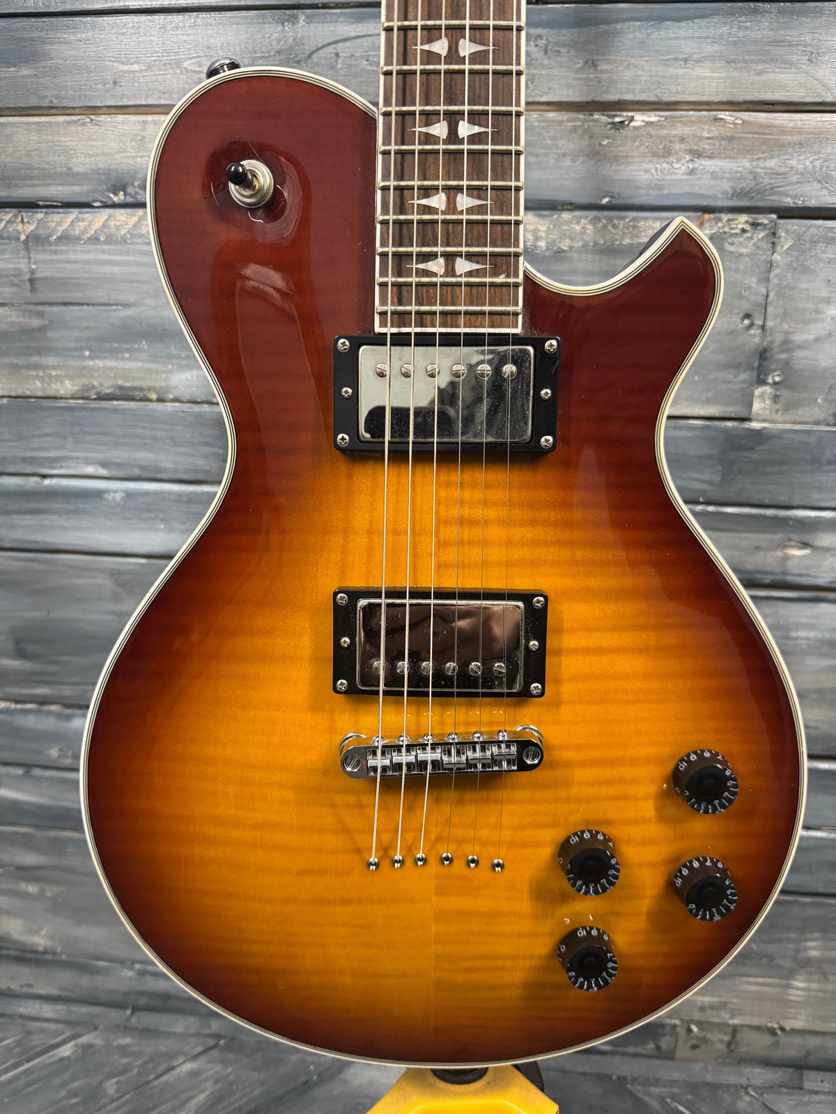 This is a photo of the front of the guitar.