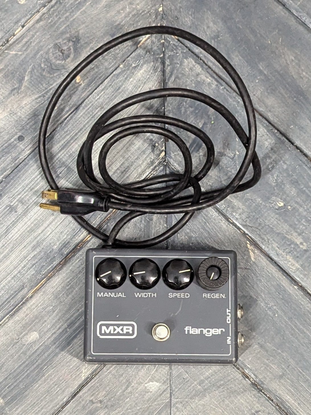 guitar pedal flanger Used MXR MX-117 Flanger Effect Pedal
