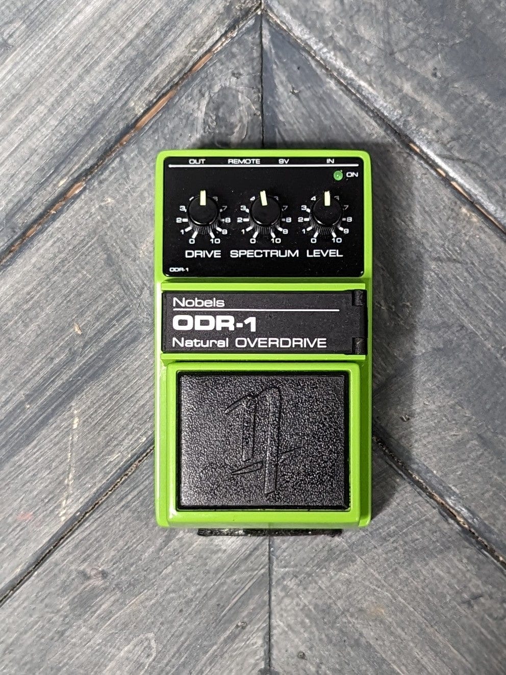 Used Nobels ODR-1 top of pedal and controls
